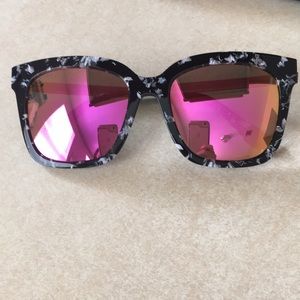 Diff Eyewear Bella Pink Polarized Sunglasses